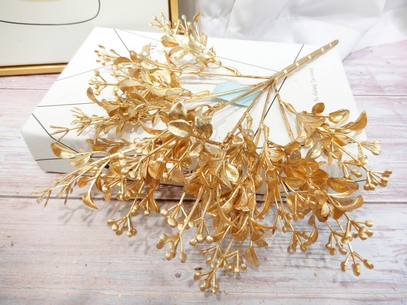 把束豆豆花噴金(71)