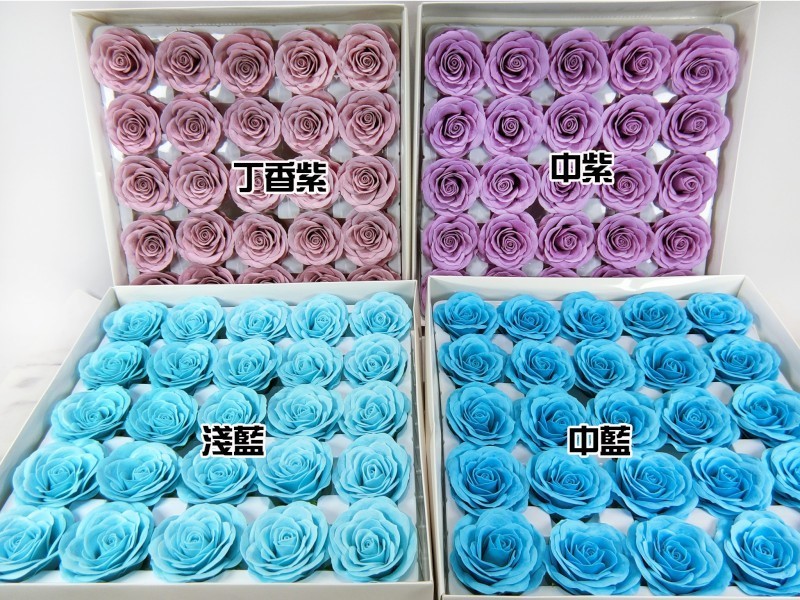 蘇醒玫瑰香皂花25入(18)