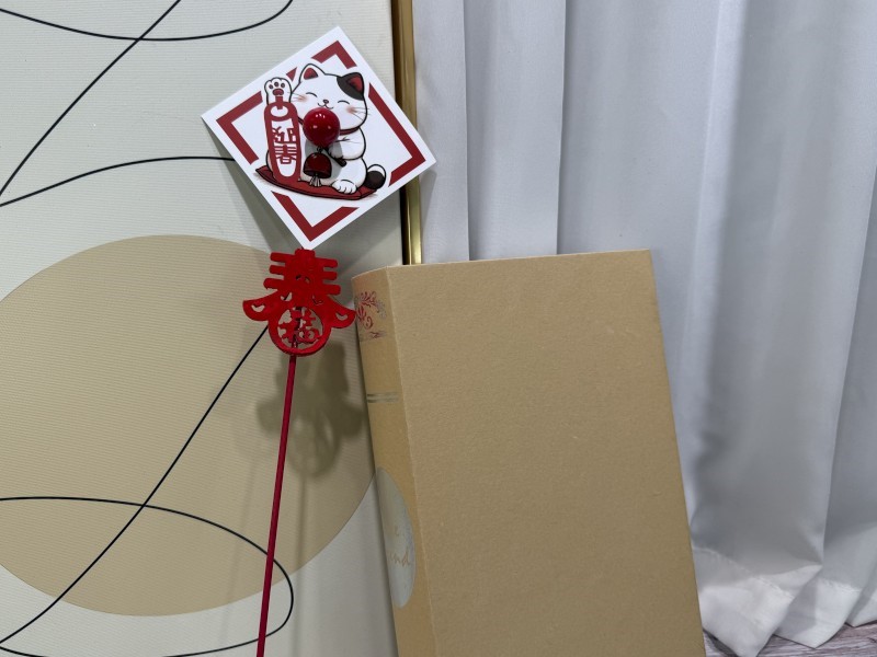 竹籤+貓咪大卡紅球+絨布小春10入