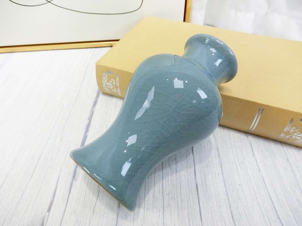 GY001陶瓷花盆(302)藍