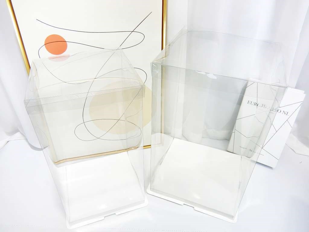 紙+PVC展示盒方22x40cm(204)