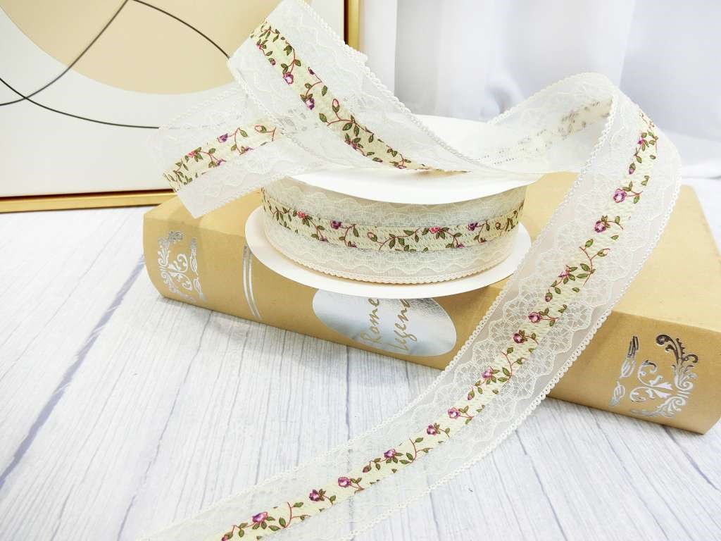 4cm蕾絲壓花25碼(23)