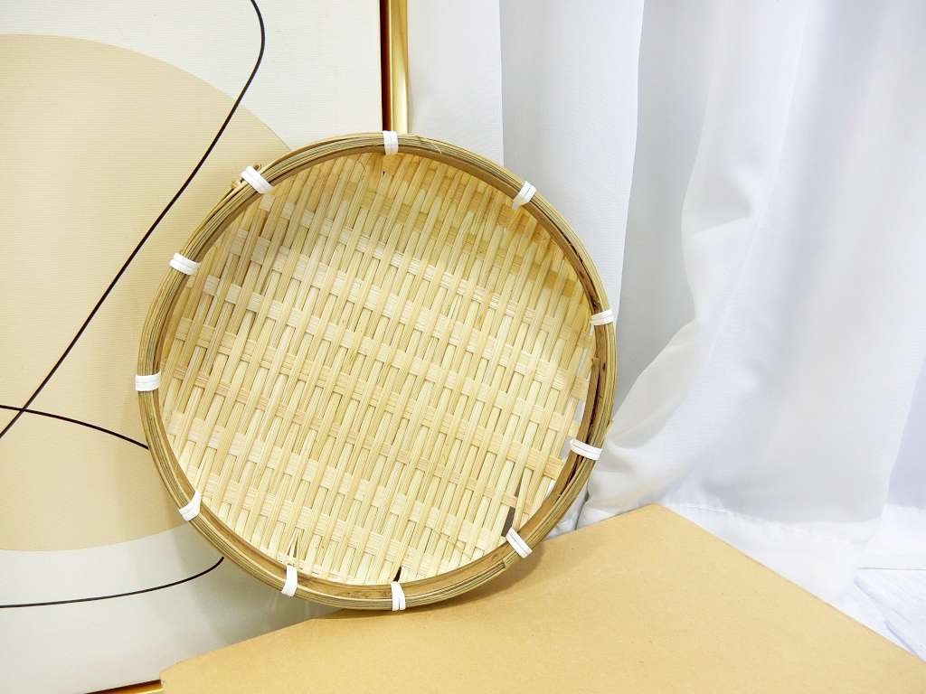 竹製竹盤20CM(223)