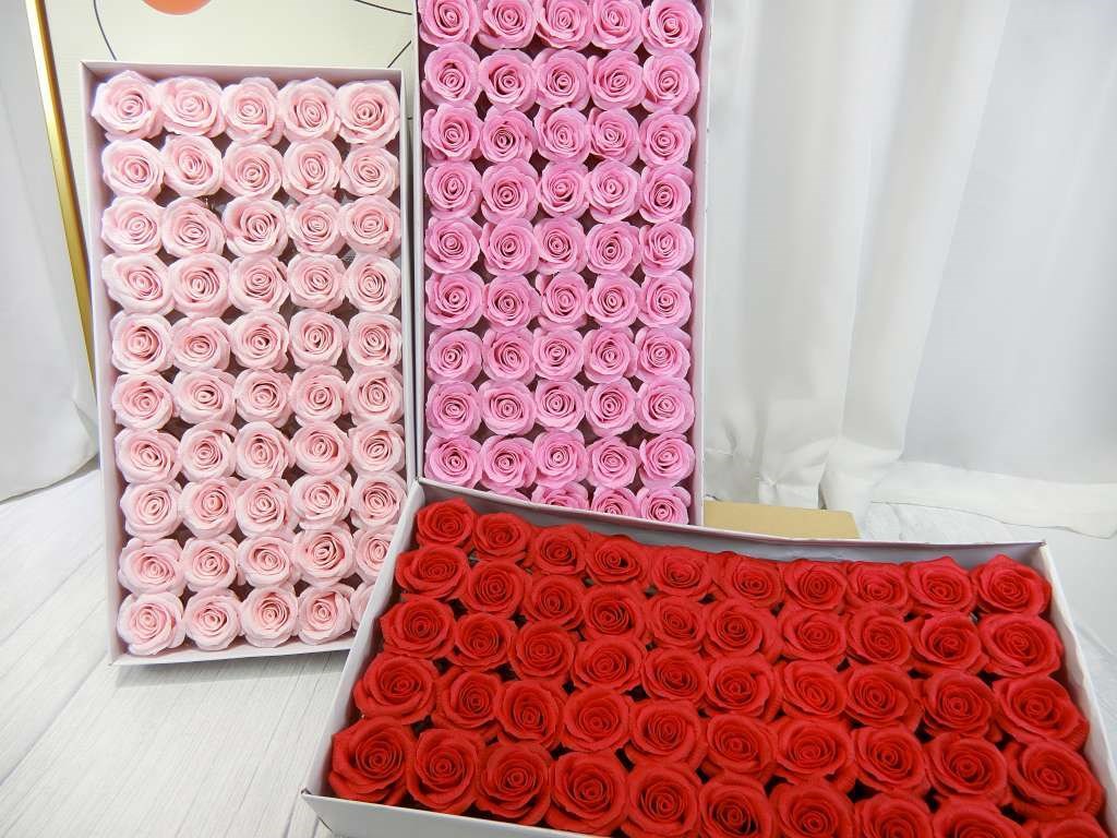 新色小玫瑰花頭(19)50入