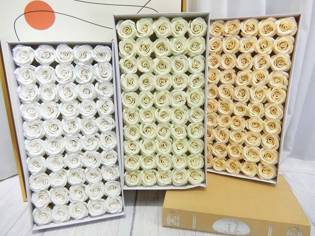 新色小玫瑰花頭(19)50入