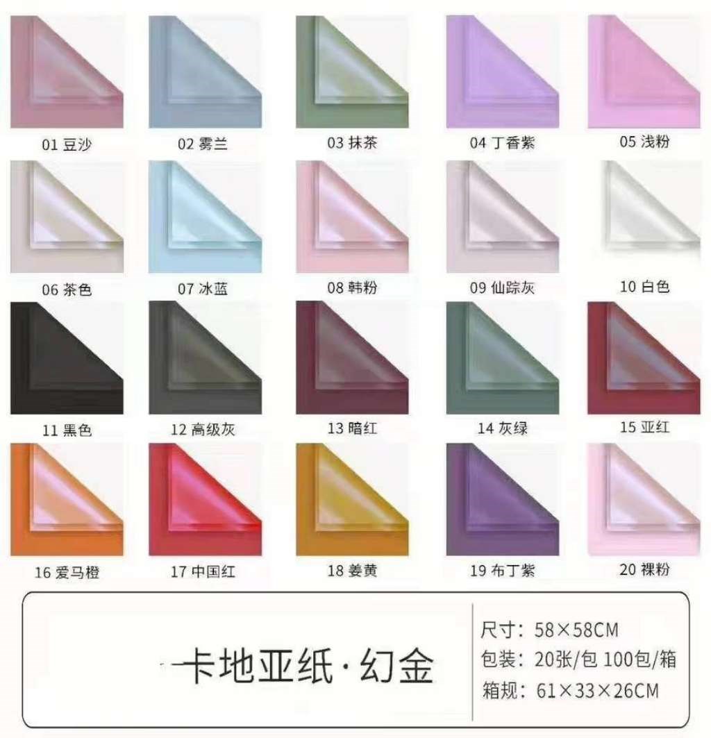 包裝紙卡地亞幻金(49)20入