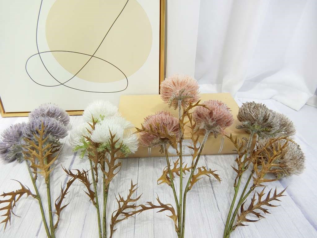 S2161模擬花(603)薊球花3頭