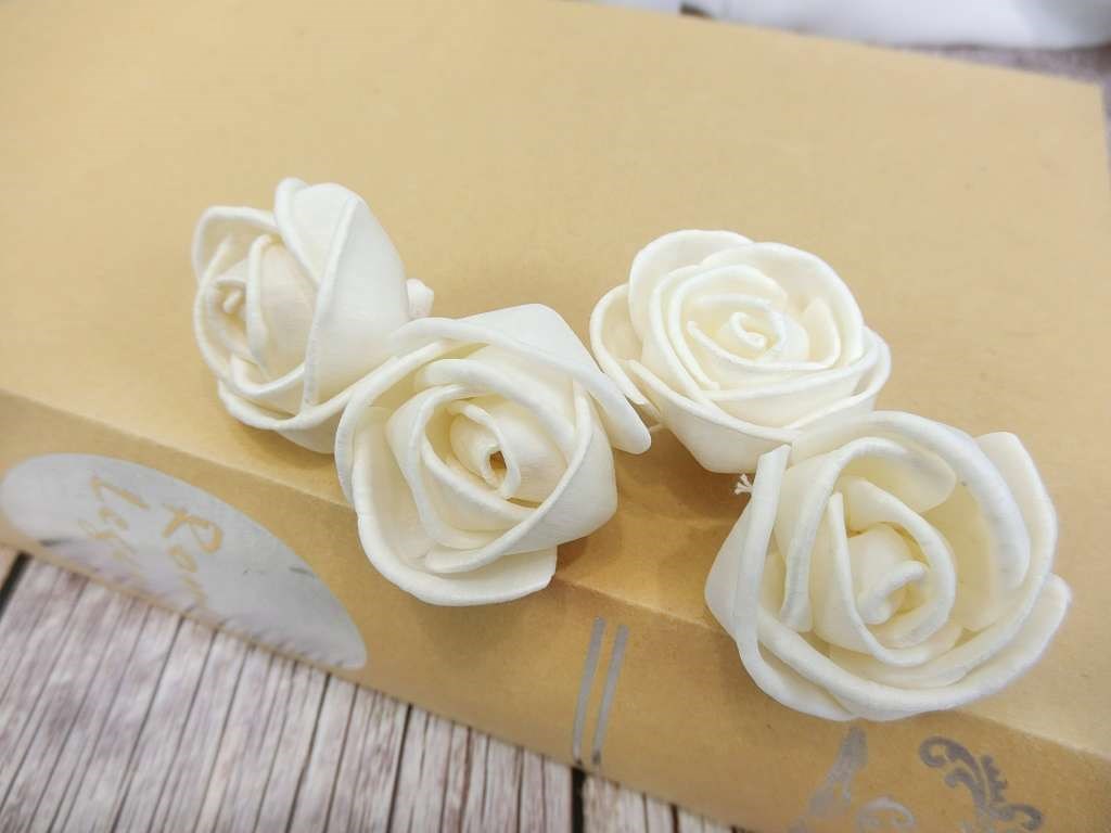 泰國小天使玫瑰3.5cm(10入)白