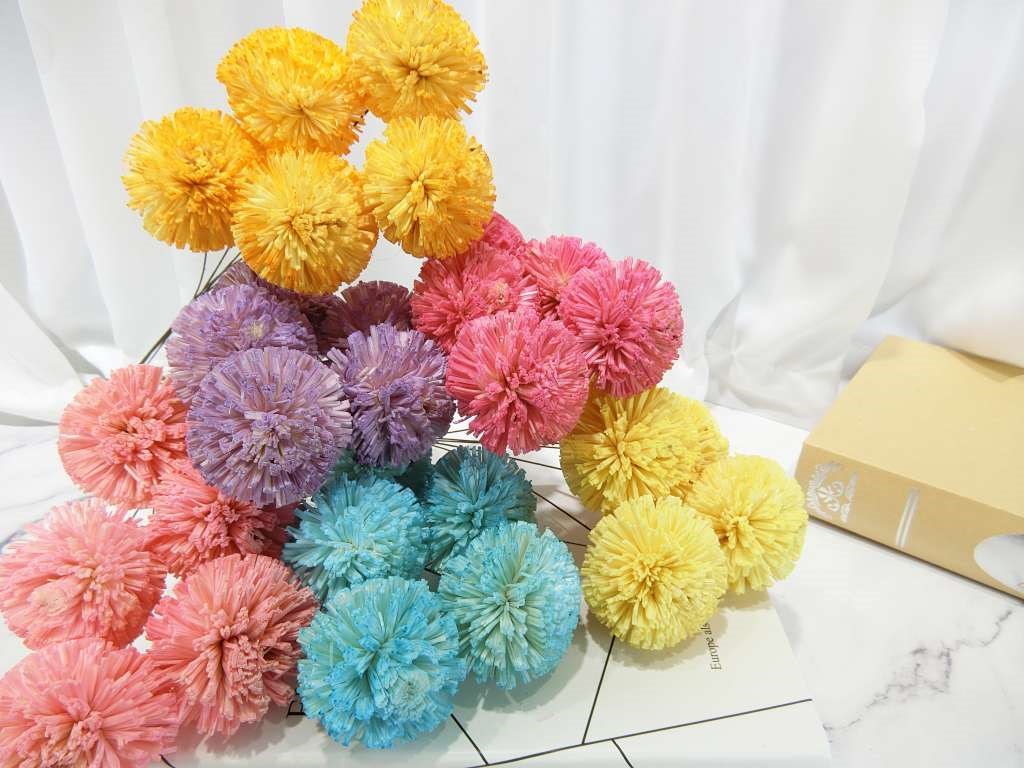 索拉乒乓6cm(8)5入-染*