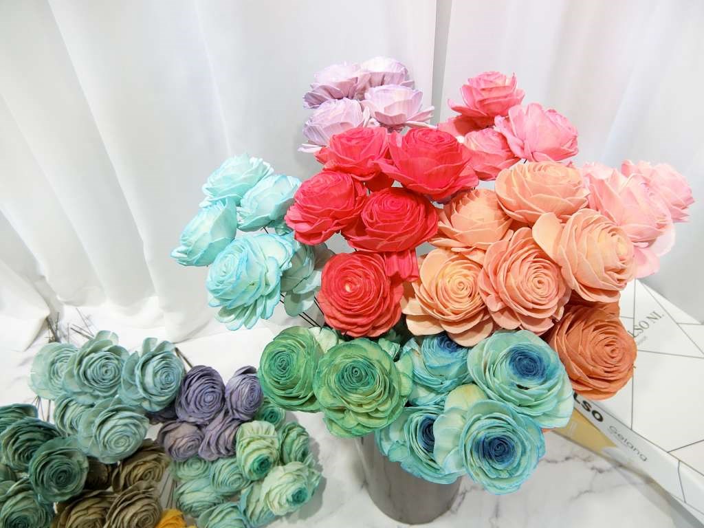 索拉玫瑰6cm(8)5入-染*