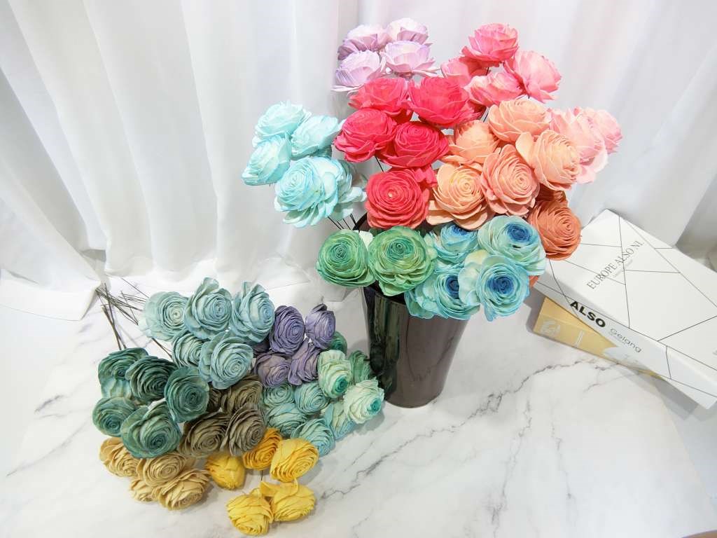 索拉玫瑰6cm(8)5入-染*