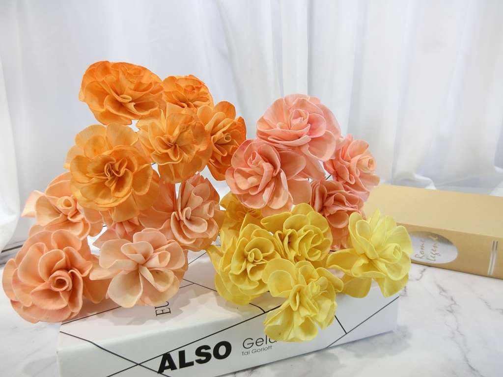 索拉千層花5cm(8)5入-染*
