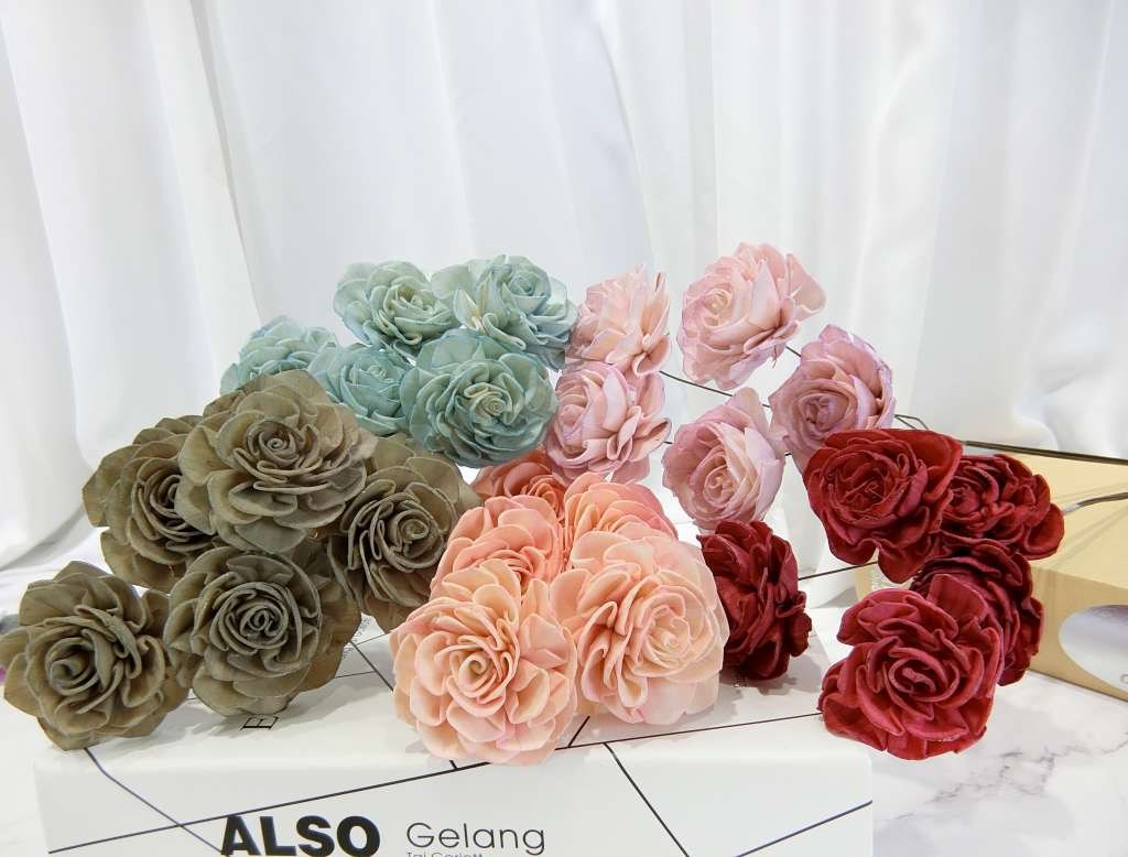 索拉大理花6cm(8)5入-染*