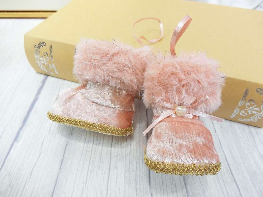 201-0473A聖誕掛件2入(91)粉