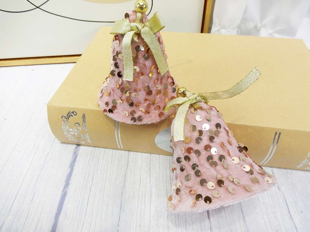 231-0315聖誕掛件2入(91)粉