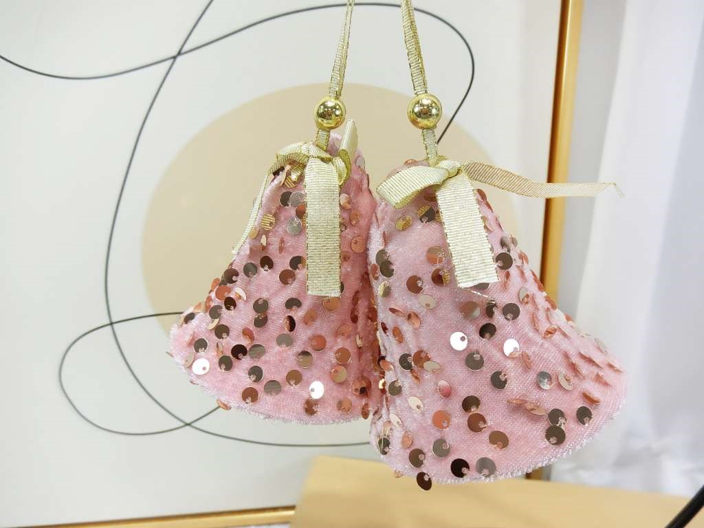231-0315聖誕掛件2入(91)粉