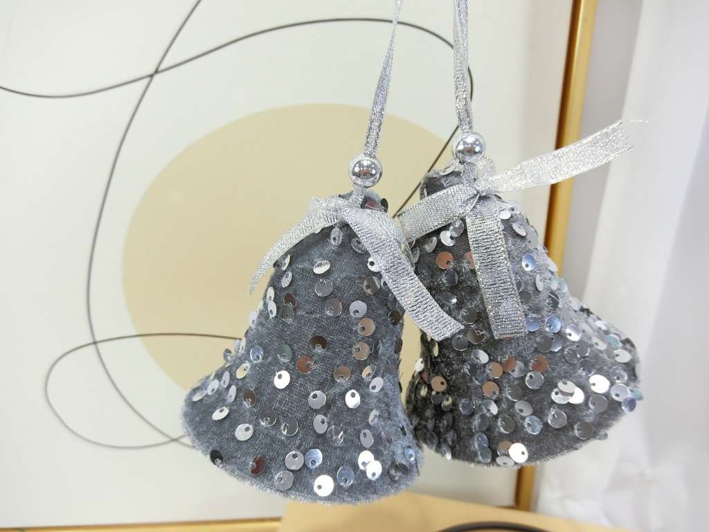 231-0315聖誕掛件2入(91)灰