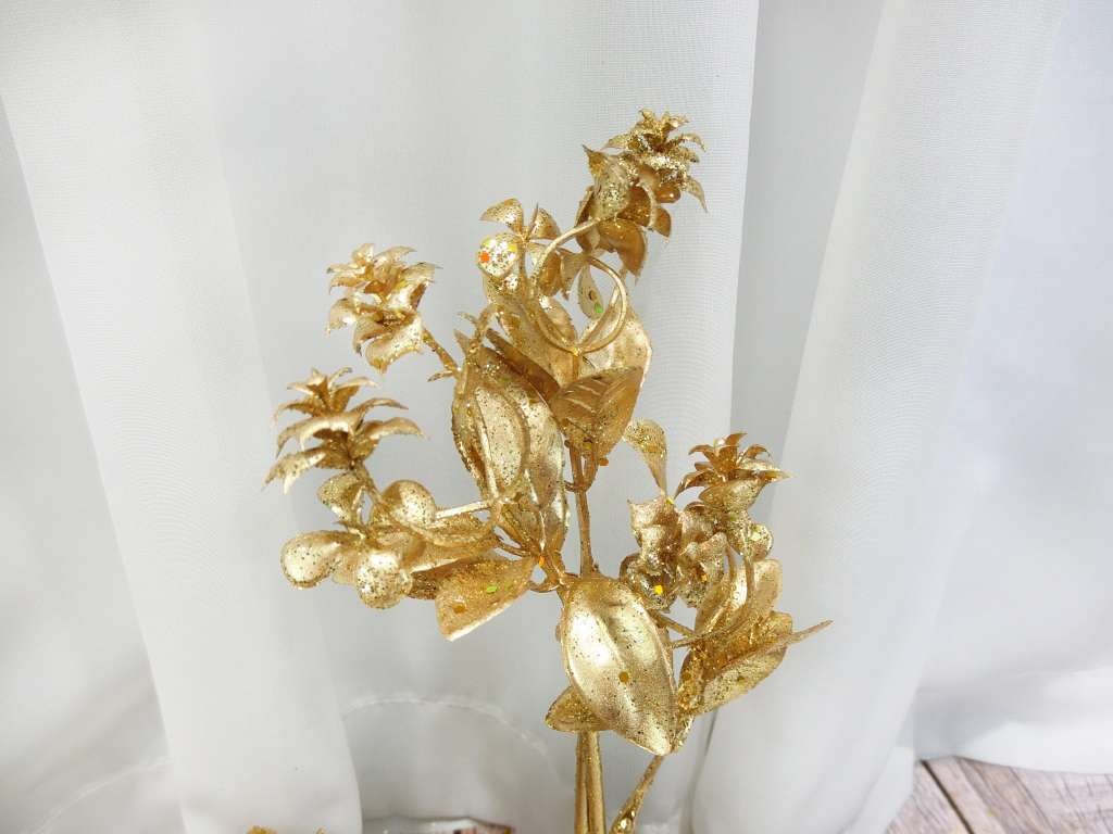 手捧四連花5F噴金(71) 