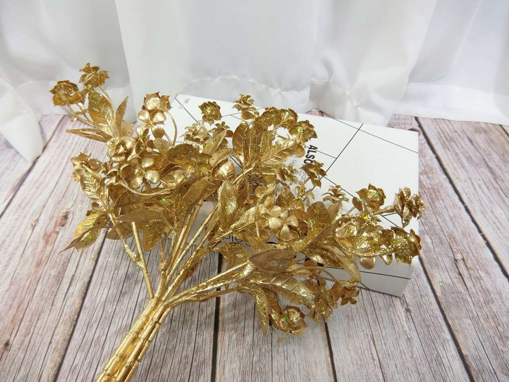 手捧四連花5F噴金(71) 