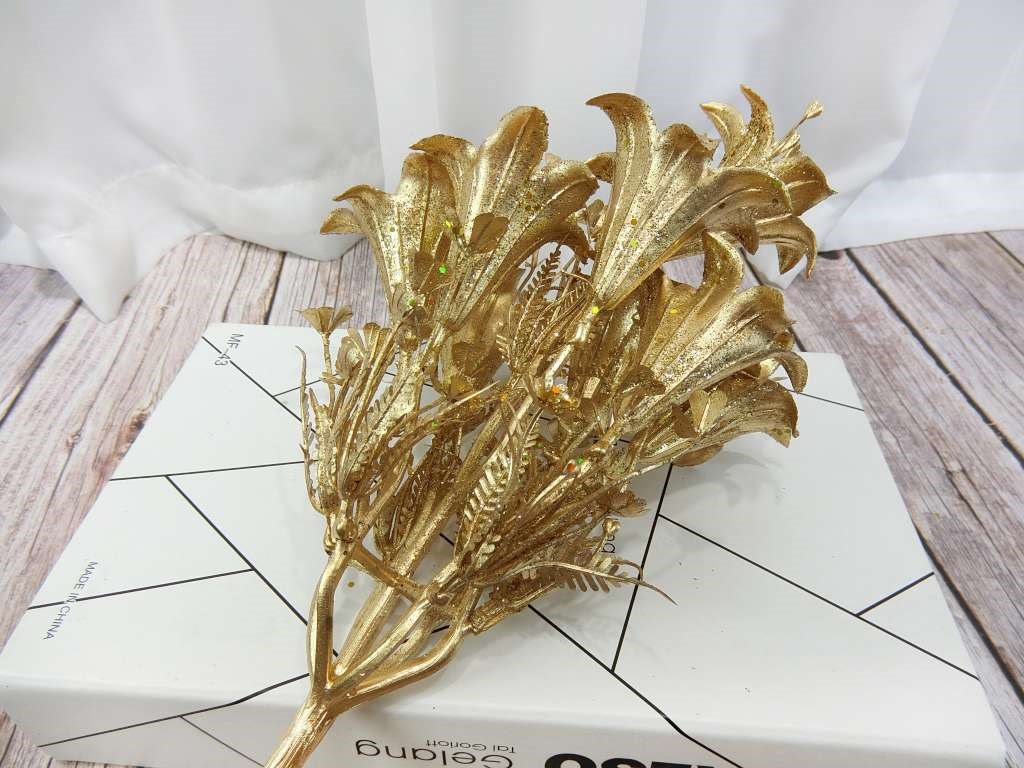 8頭喇叭花SF噴金(71)