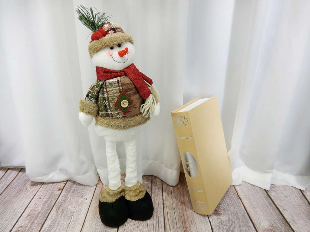XX0408008紅灰伸縮站姿雪人60cm