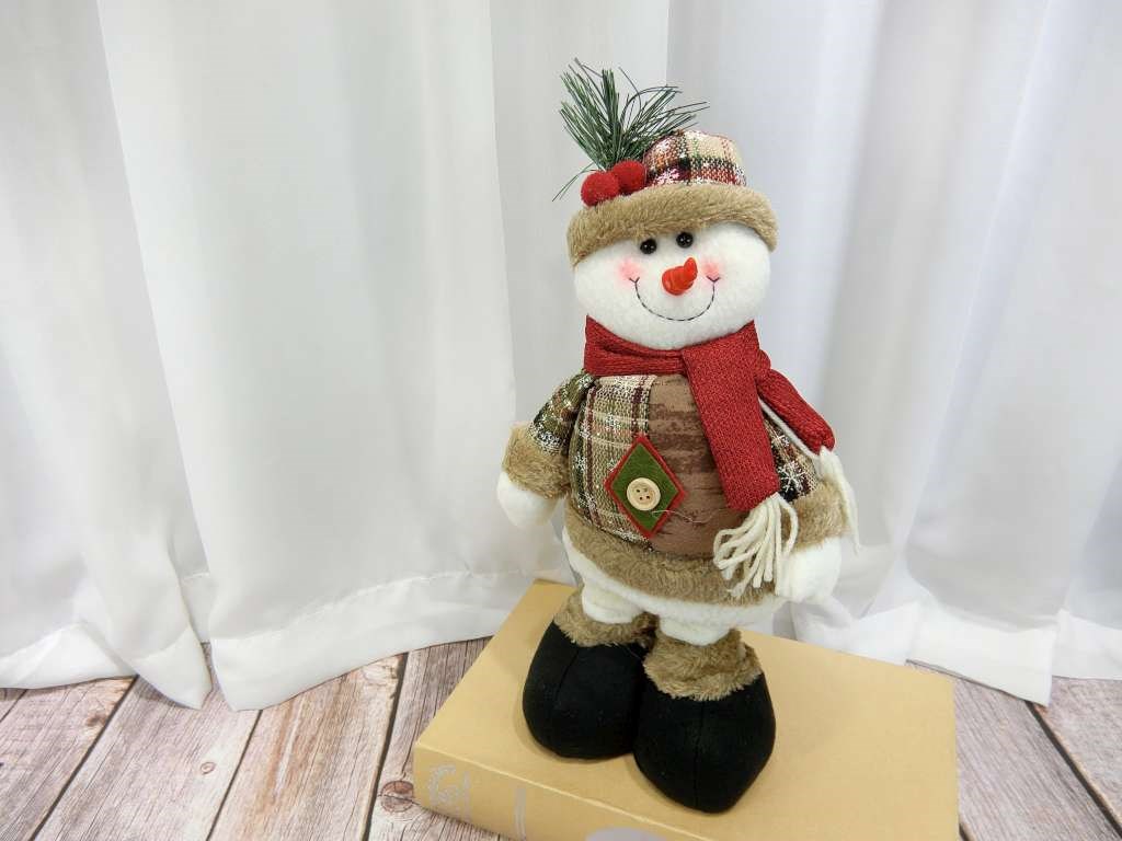 XX0408008紅灰伸縮站姿雪人60cm
