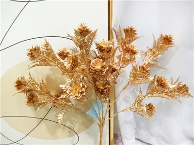 把束燈籠花噴金(71)