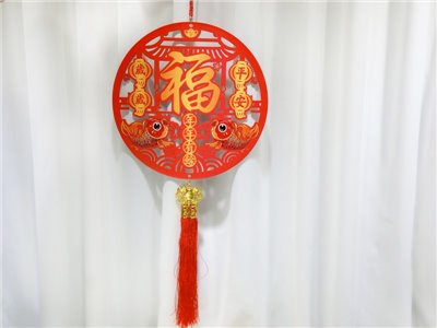 木片新年掛件XDL88-8(96)