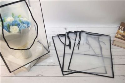 花樣邊框手提24.5x15x35(26)中黑