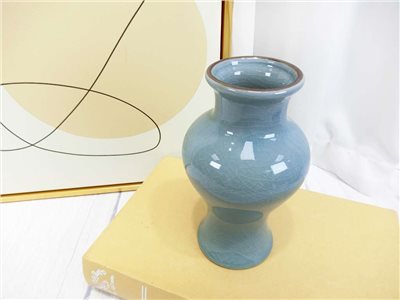 GY001陶瓷花盆(302)藍