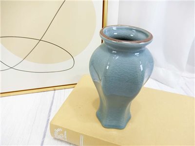GY004陶瓷花盆(302)藍