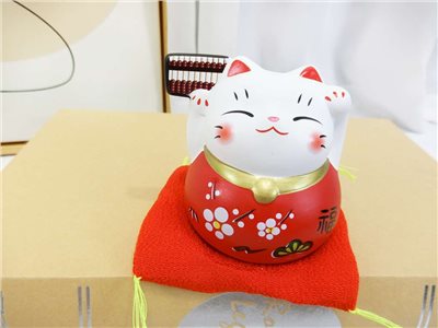 LM錦財貓(203)紅