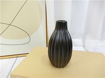 K357-1陶瓷花盆(306)黑