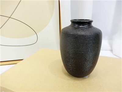 1817陶瓷花盆(306)黑