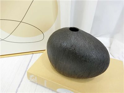 1917陶瓷花盆(306)黑