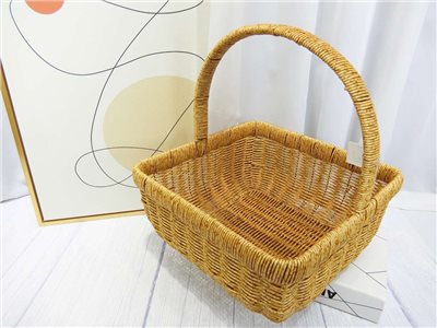 PDH-59藤編手提籃正方(221)大