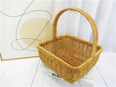 PDH-59藤編手提籃正方(221)小