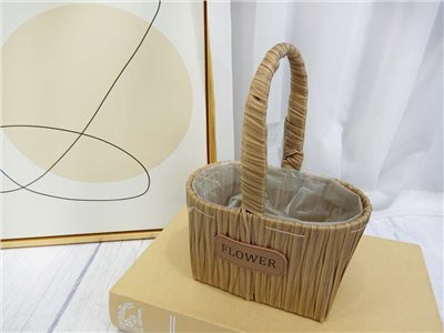 塑+鐵手提籃D-015 S/2(222)小咖