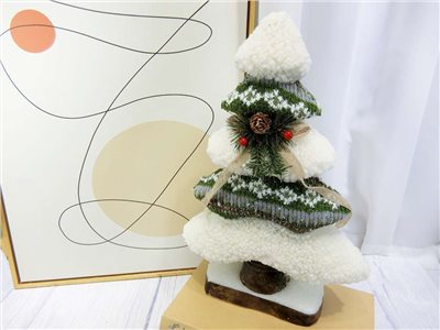 TA253100B布+泡沫聖誕樹(502)