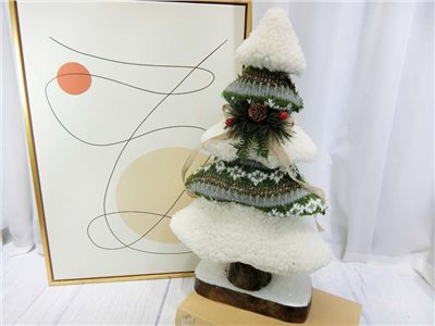 TA253100A布+泡沫聖誕樹(502)