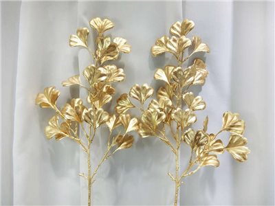 24片銀杏葉噴金(71)2入