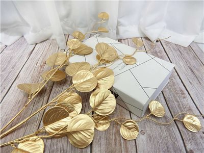 立體蘋果葉噴金(71)