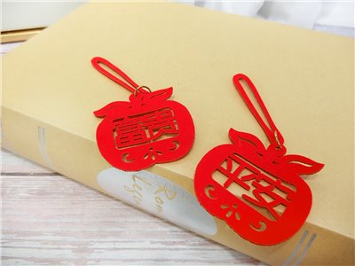 富貴平安桔子小掛件4對入(99)